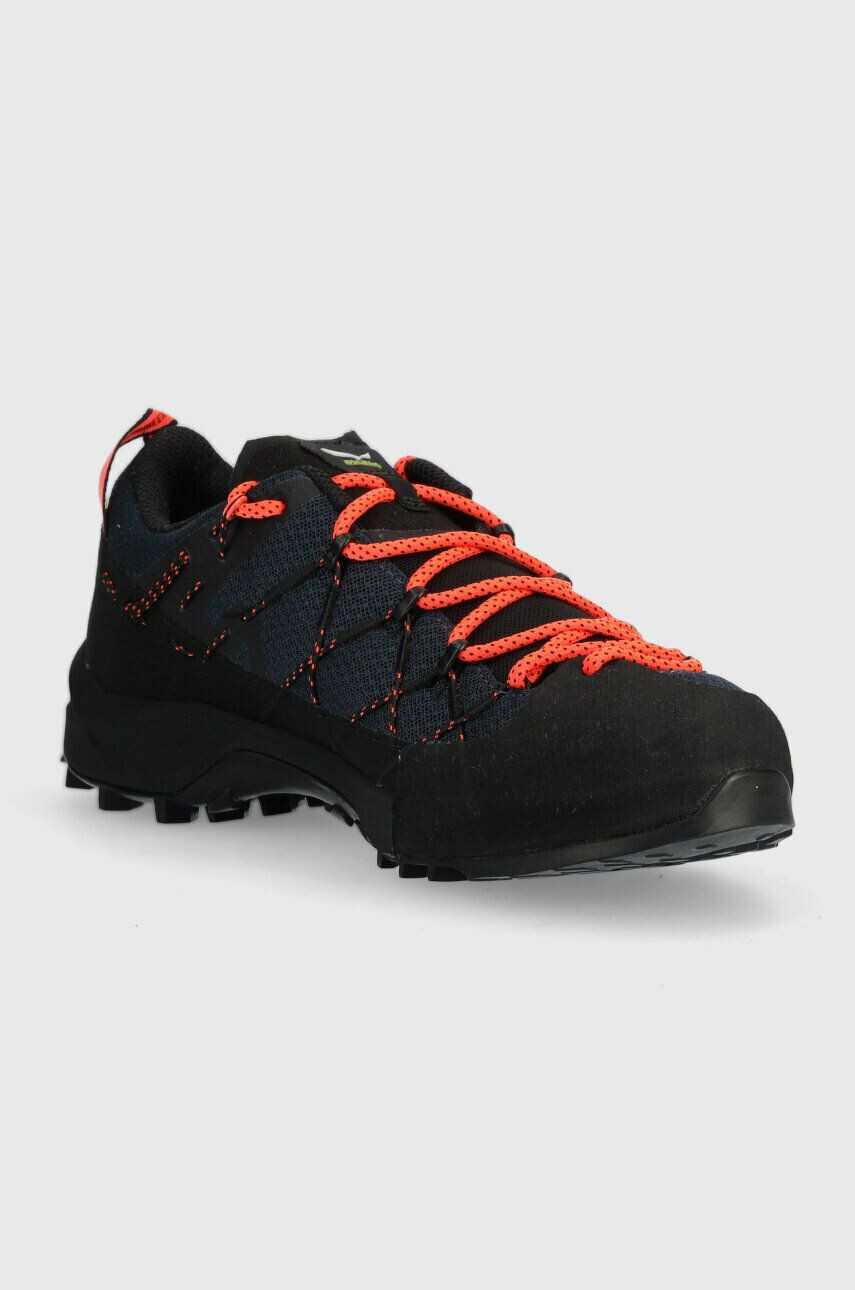 Salewa pantofi Wildfire 2 femei culoarea albastru marin - Pled.ro