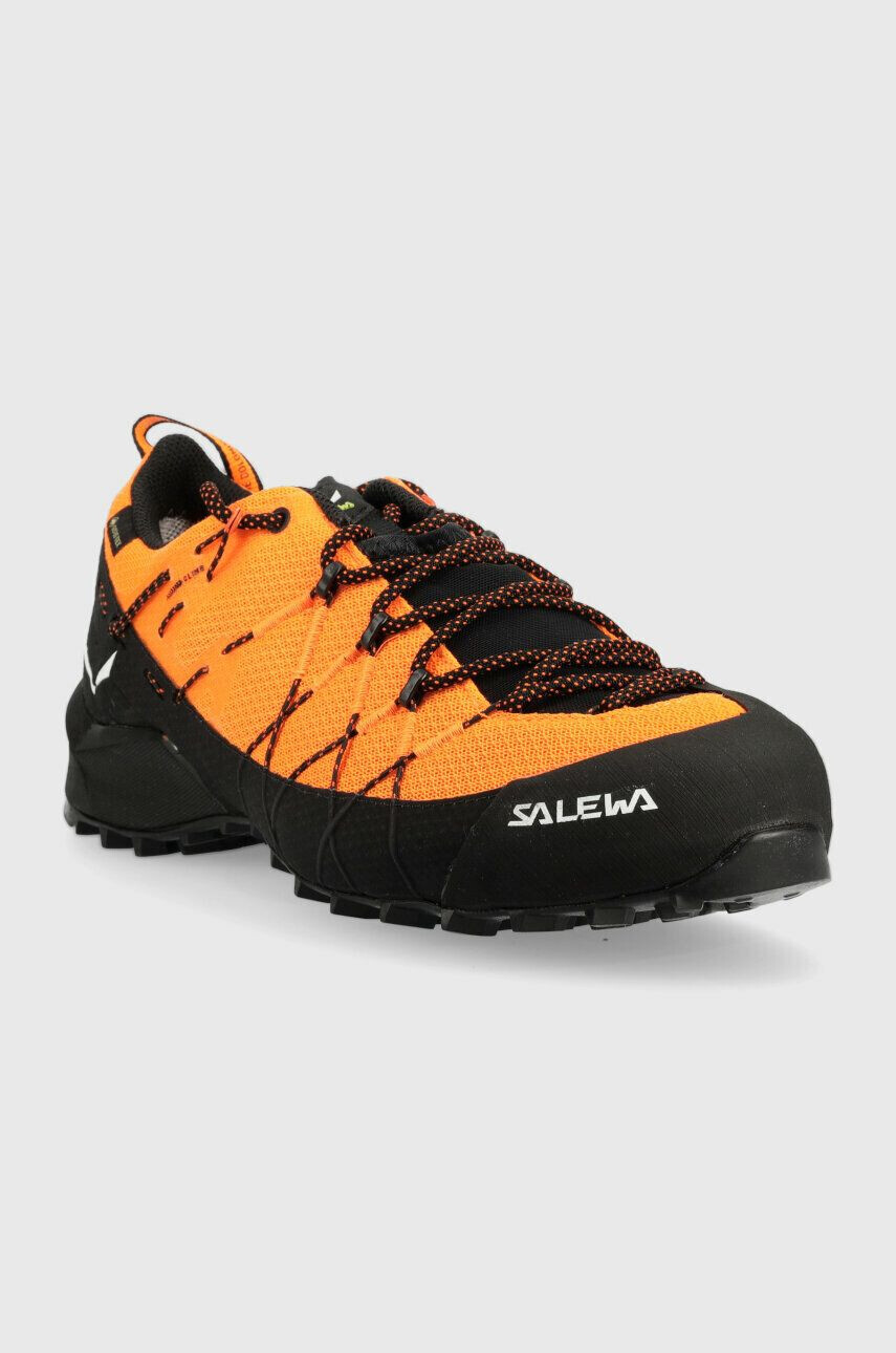 Salewa pantofi Wildfire 2 GTX barbati culoarea portocaliu - Pled.ro