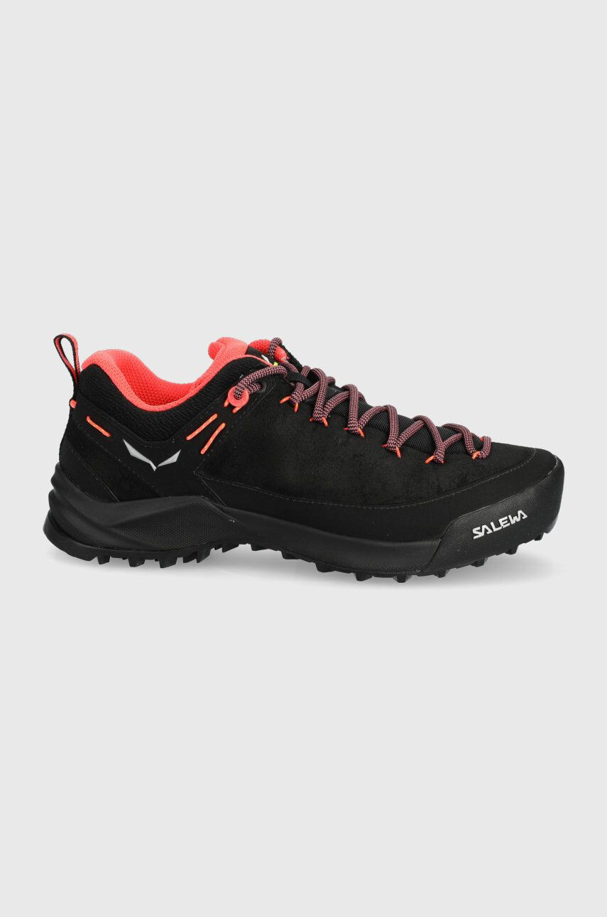 Salewa pantofi Wildfire Leather femei culoarea negru - Pled.ro