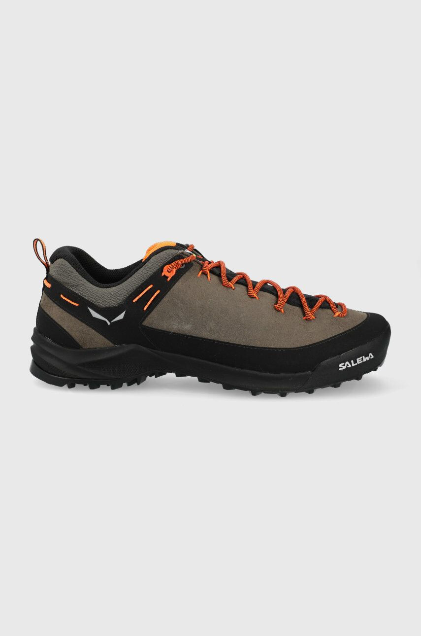 Salewa pantofi Wildfire Leather barbati culoarea bej - Pled.ro