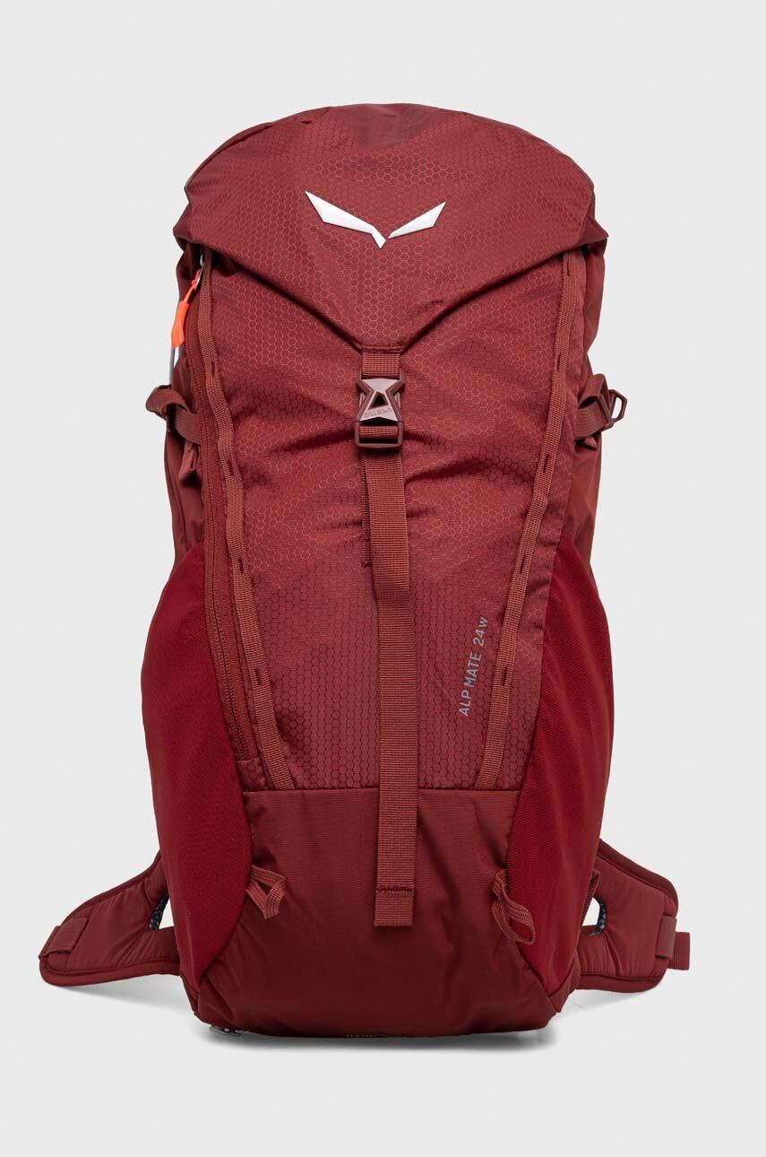 Salewa rucsac Alp Mate 24 culoarea bordo mic neted - Pled.ro