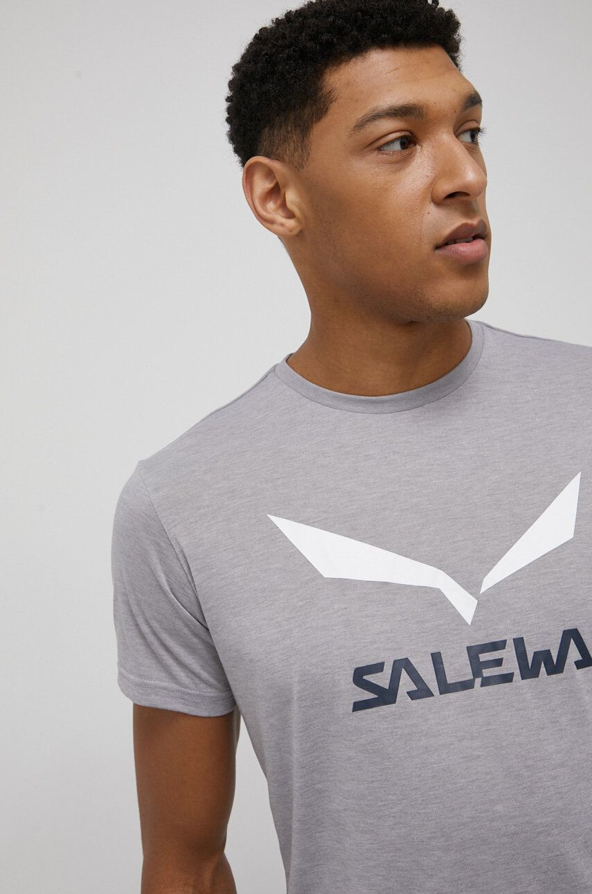 Salewa tricou sport Solidlogo - Pled.ro