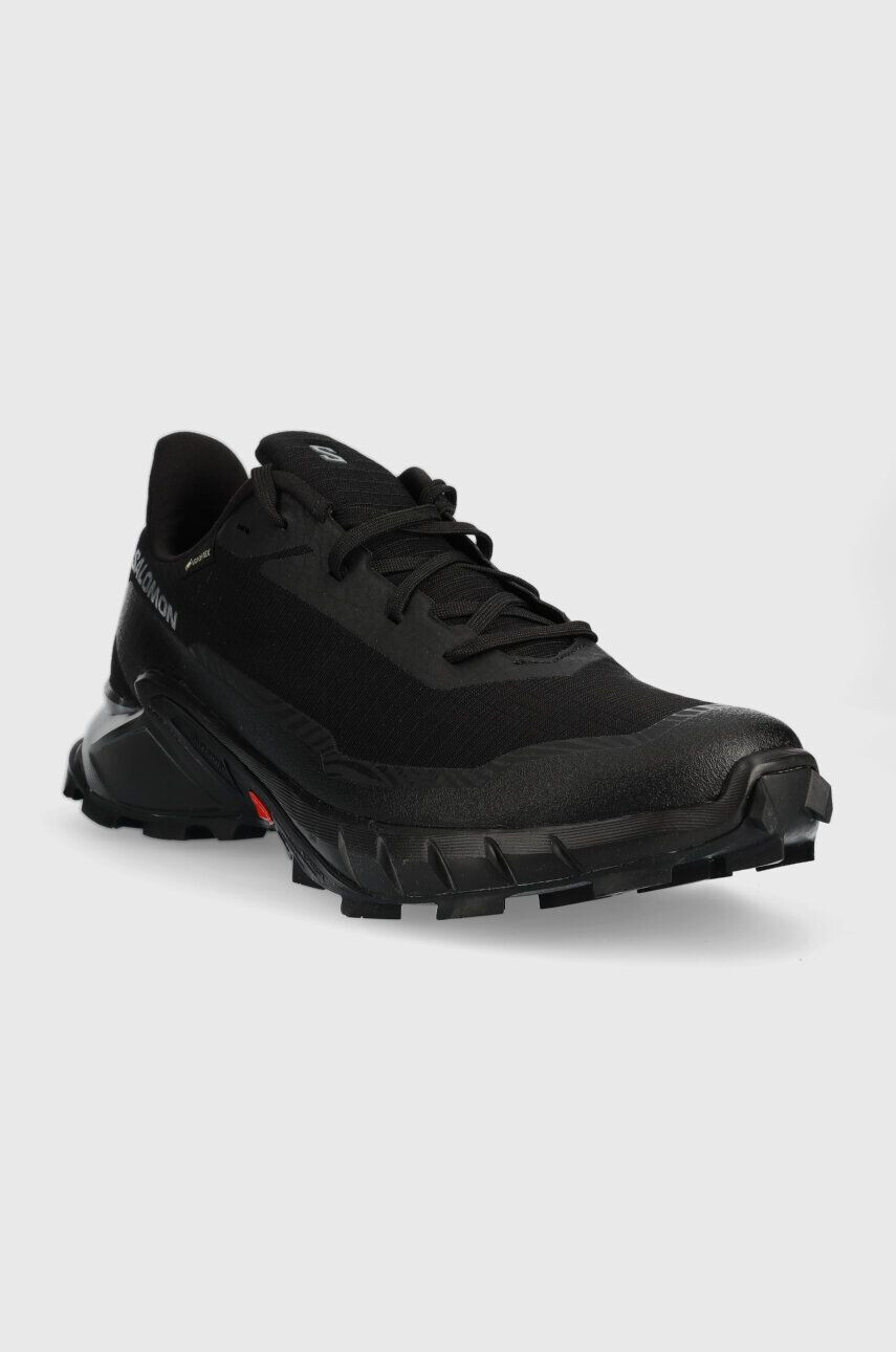 Salomon pantofi Alphacross 5 GTX barbati culoarea negru - Pled.ro