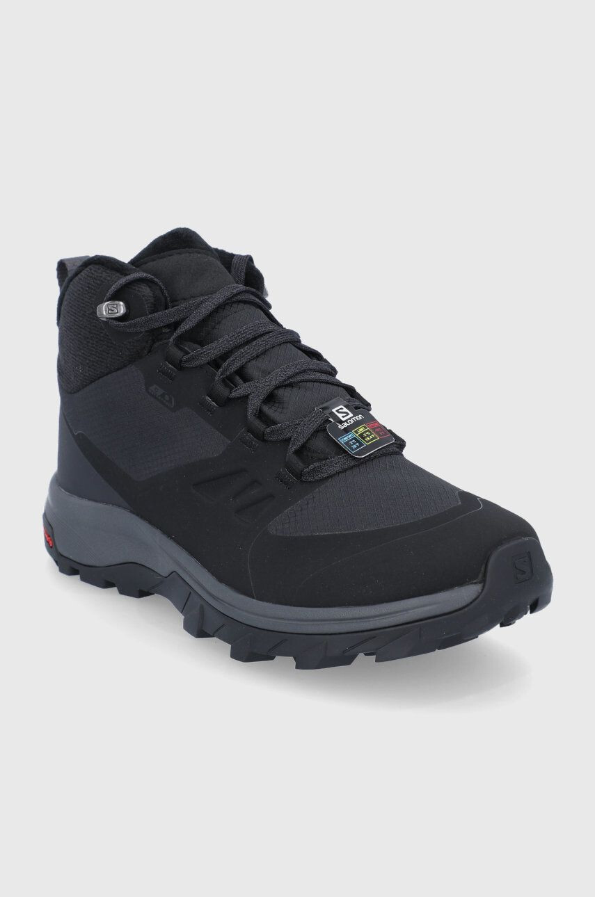 Salomon Pantofi femei culoarea negru izolare usoara L41110100-blck.ebo - Pled.ro