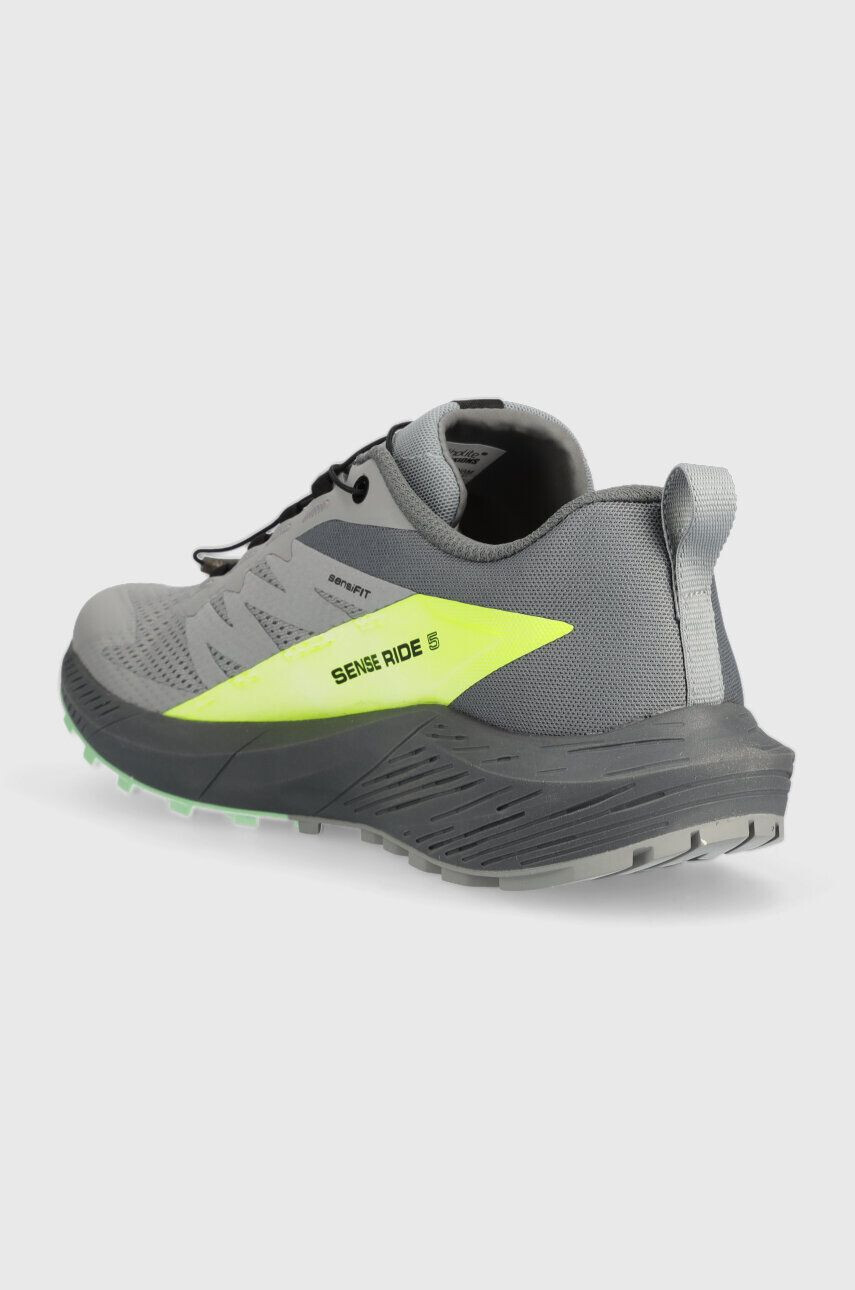 Salomon pantofi Sense Ride 5 barbati culoarea gri - Pled.ro