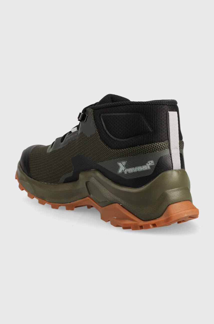 Salomon pantofi X Reveal 2 Chukka Clima Waterproof barbati culoarea verde izolat - Pled.ro