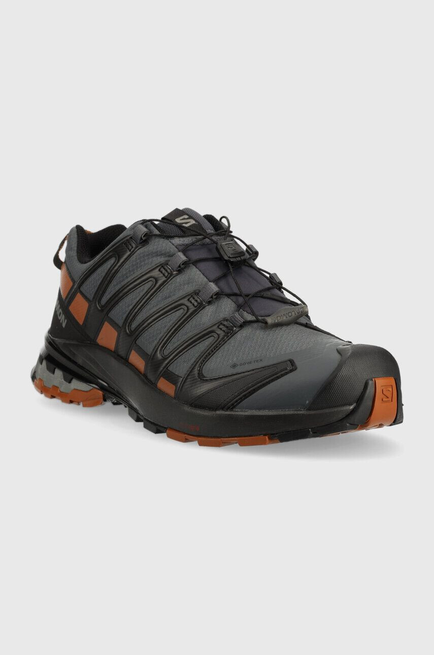 Salomon pantofi XA Pro 3D V8 GTX barbati culoarea albastru marin - Pled.ro