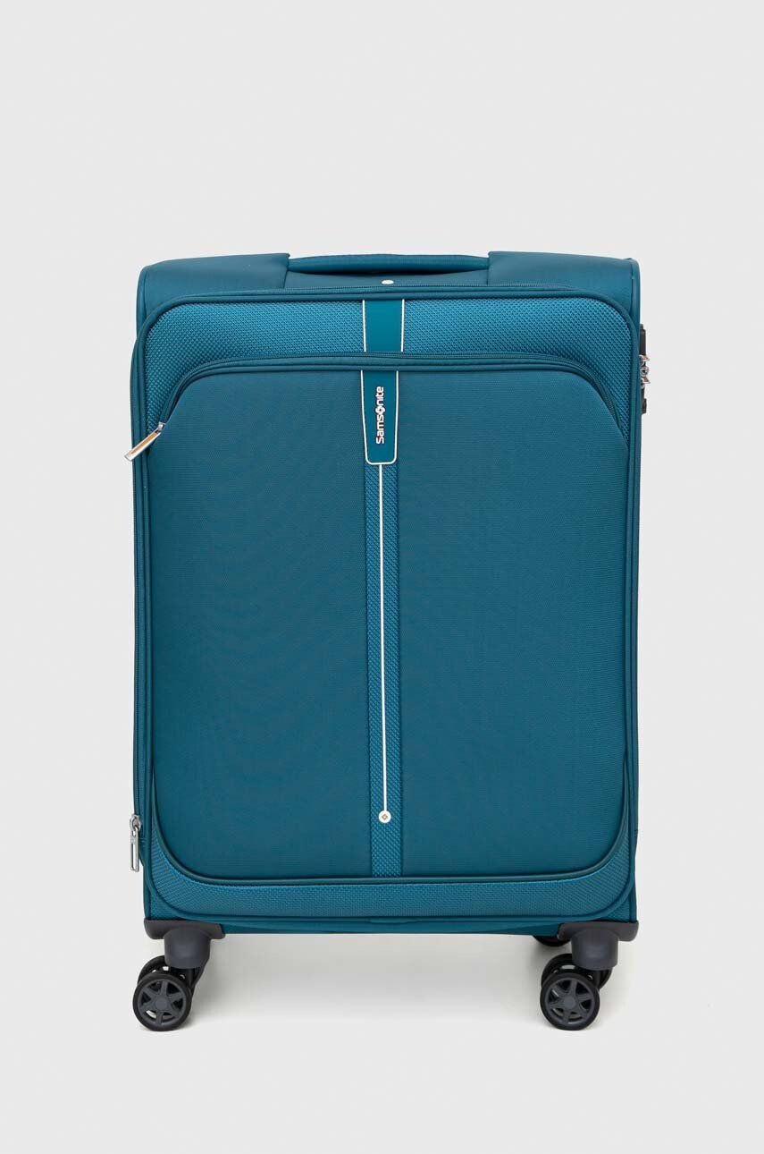 Samsonite valiza culoarea verde - Pled.ro