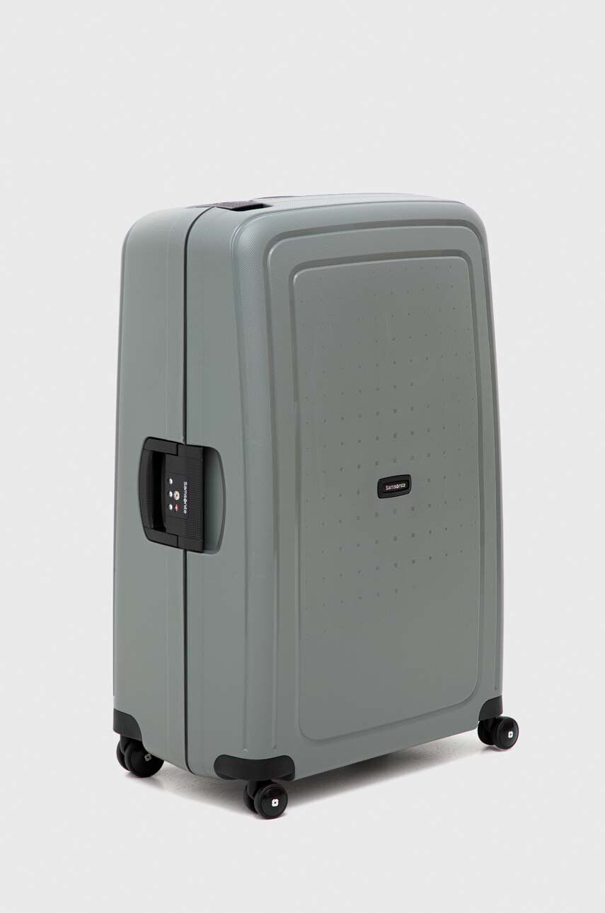 Samsonite valiza culoarea verde - Pled.ro