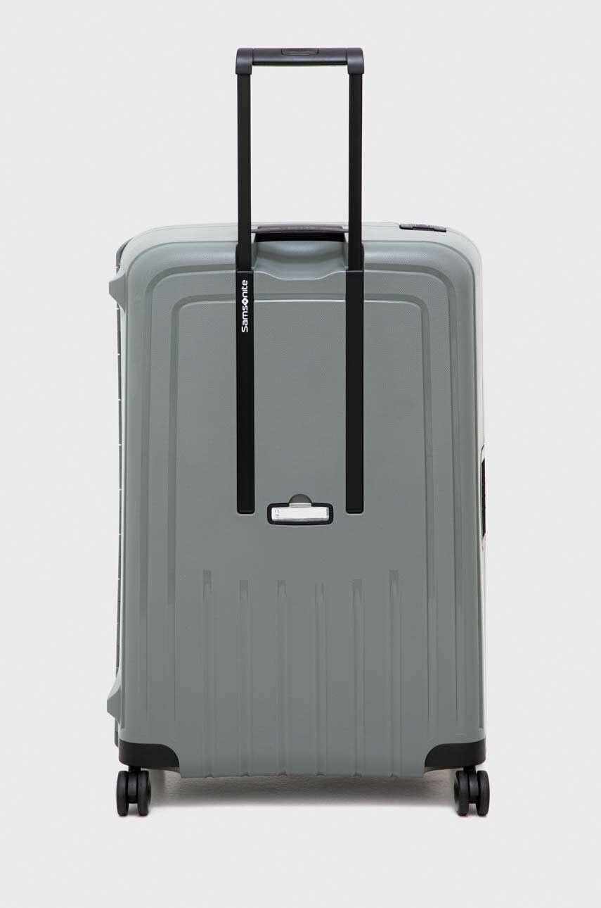 Samsonite valiza culoarea verde - Pled.ro