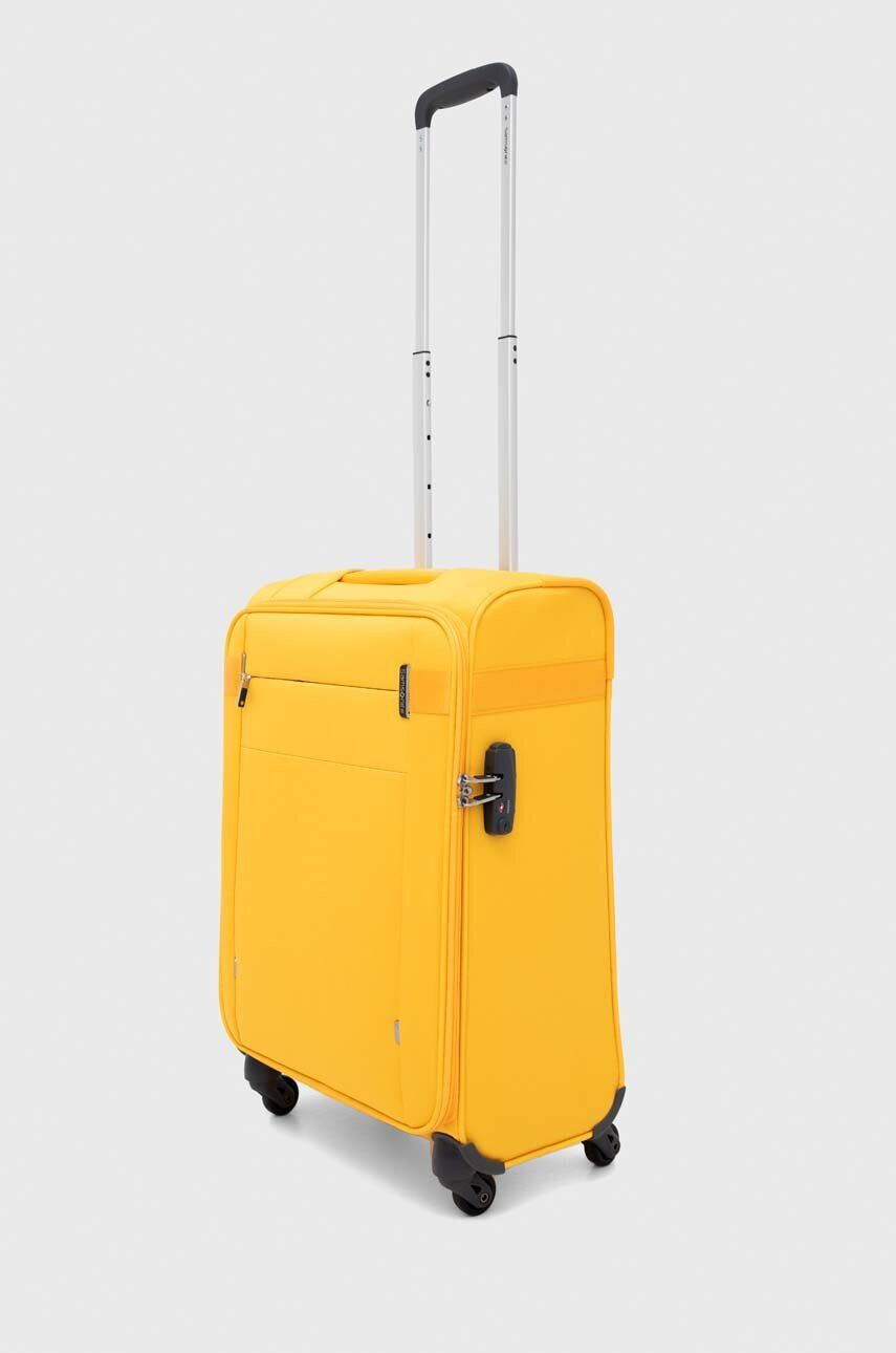 Samsonite valiza culoarea galben - Pled.ro