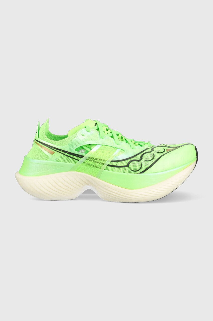 Saucony pantofi de alergat Endorphin Elite culoarea verde - Pled.ro