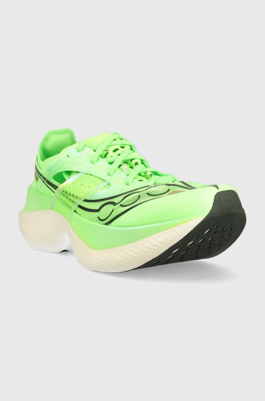 Saucony pantofi de alergat Endorphin Elite culoarea verde - Pled.ro