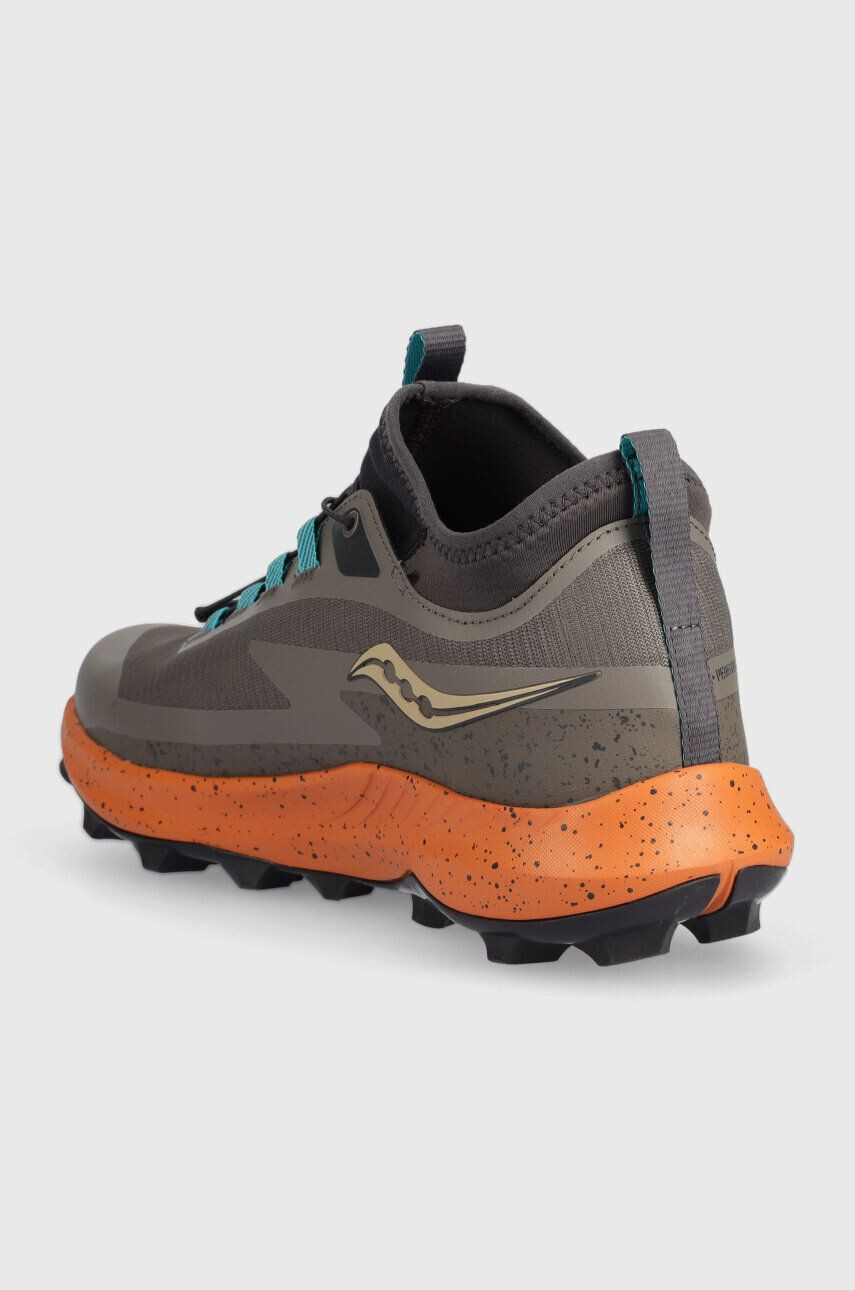 Saucony pantofi de alergat Peregrine 13 ST culoarea maro - Pled.ro