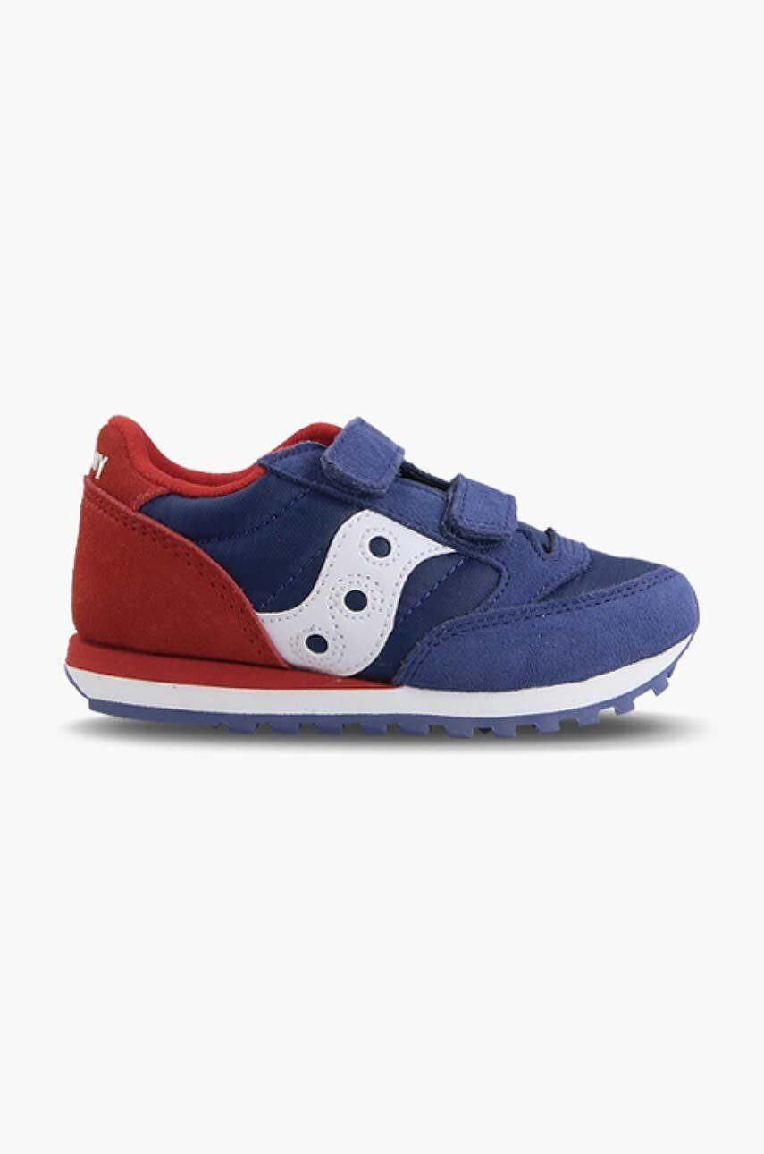 Saucony sneakers pentru copii Jazz Double culoarea bordo - Pled.ro