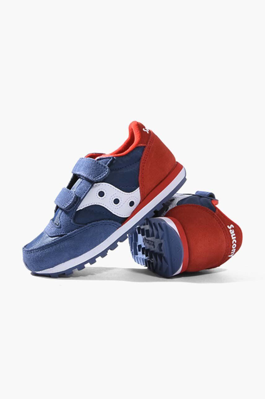 Saucony sneakers pentru copii Jazz Double culoarea bordo - Pled.ro