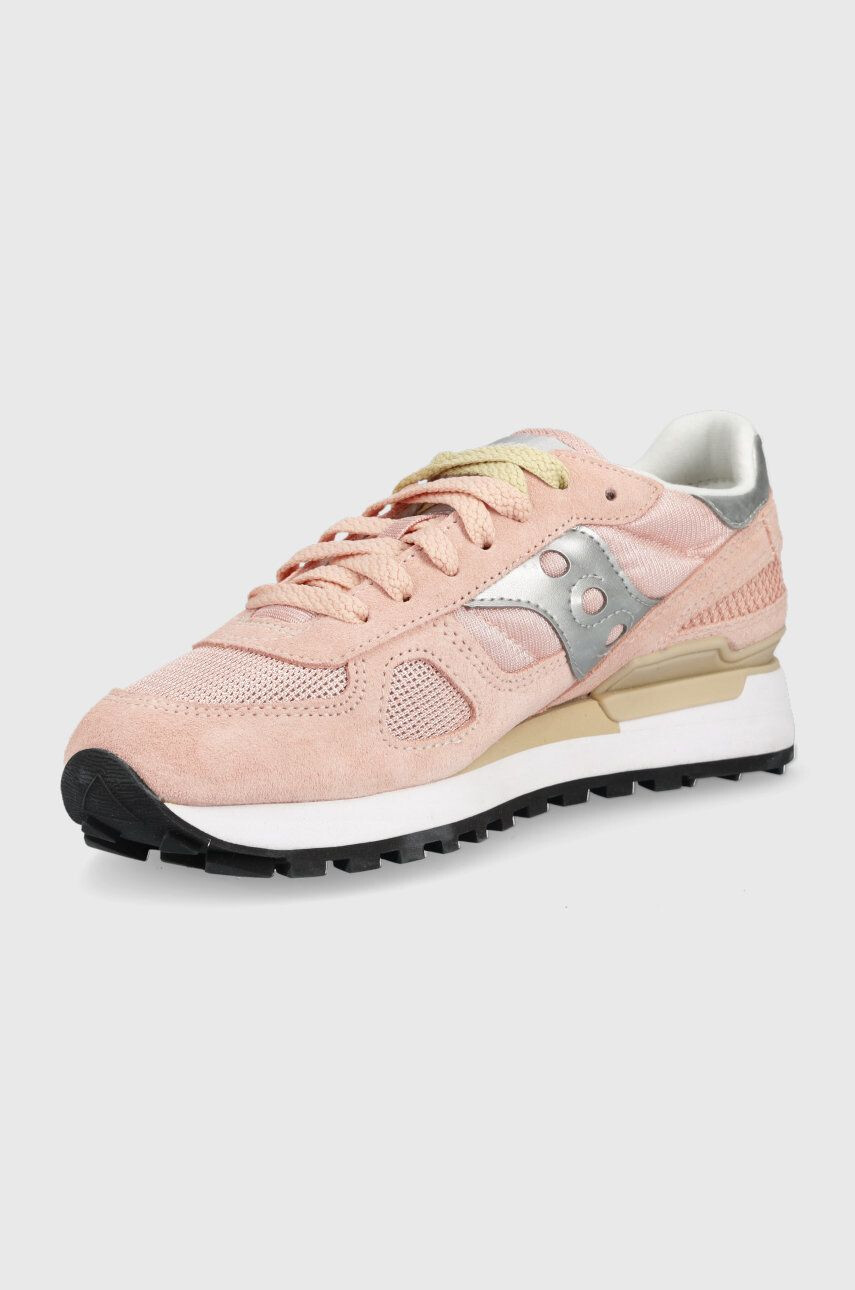 Saucony sneakers Shadow culoarea roz S1108.810 - Pled.ro