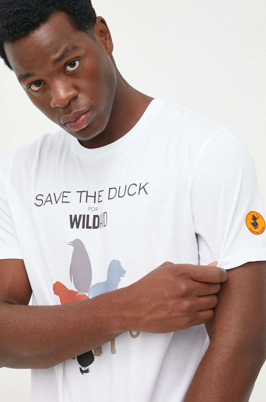 Save The Duck tricou din bumbac - Pled.ro