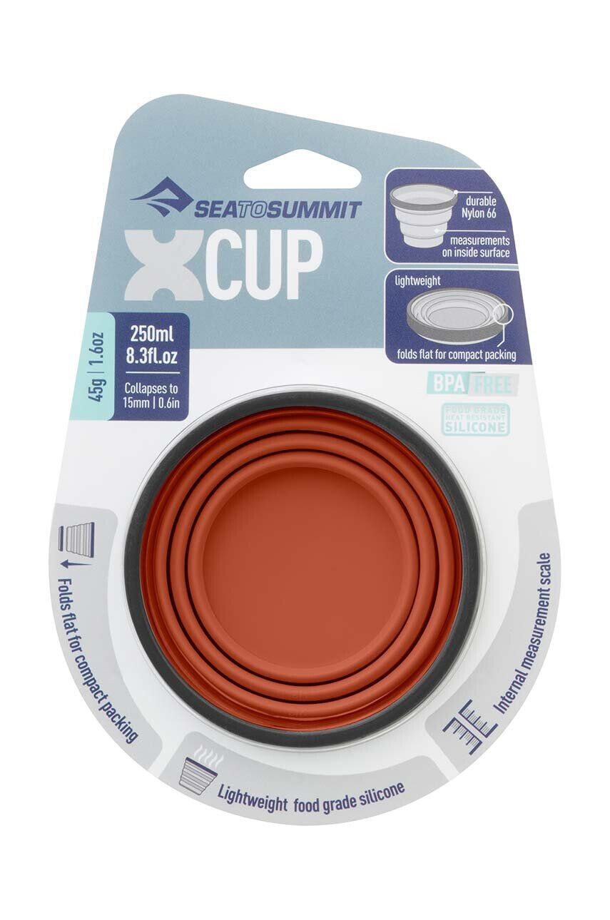 Sea to Summit ceasca X-Cup 250 ml culoarea maro - Pled.ro