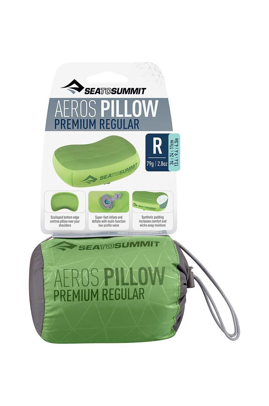 Sea to Summit perna Aeros Premium culoarea verde - Pled.ro