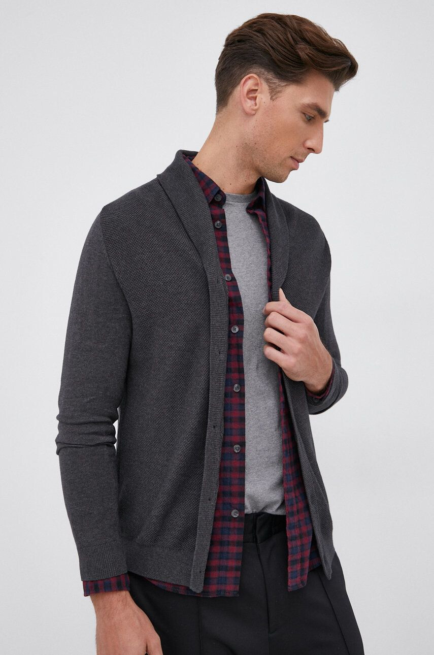 Selected Cardigan din bumbac - Pled.ro