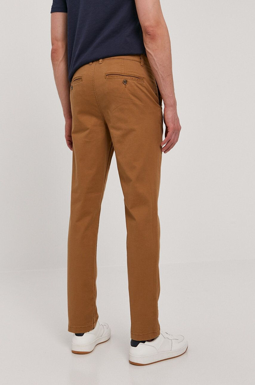 Selected Homme Pantaloni bărbați culoarea maro - Pled.ro