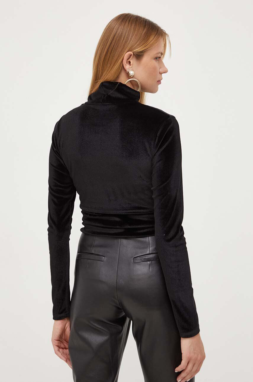 Silvian Heach bluza femei culoarea negru modelator - Pled.ro