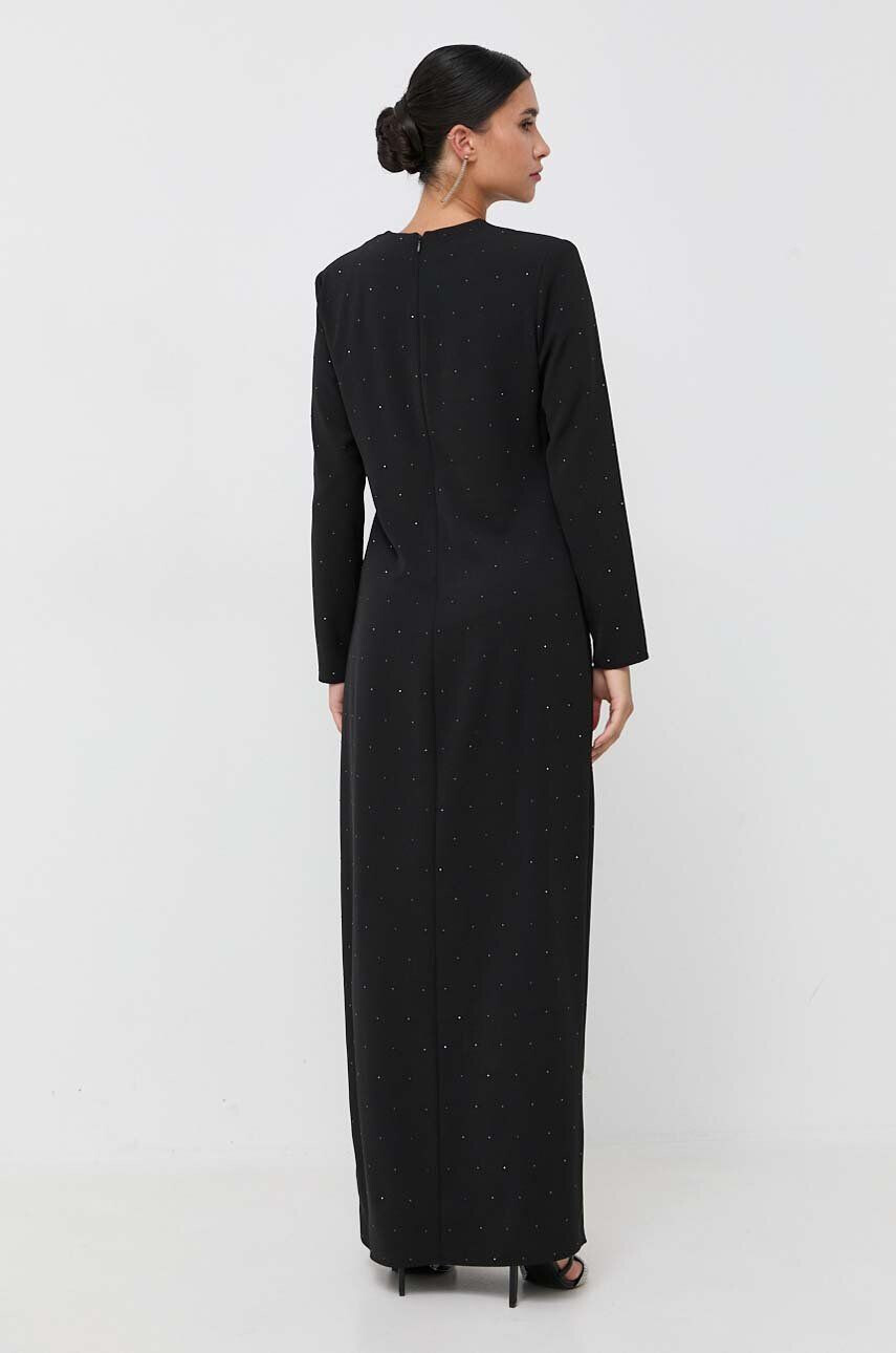 Silvian Heach rochie culoarea negru maxi oversize - Pled.ro