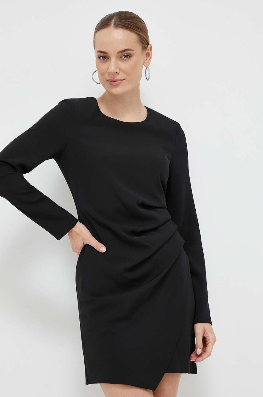 Silvian Heach rochie culoarea negru mini mulata - Pled.ro