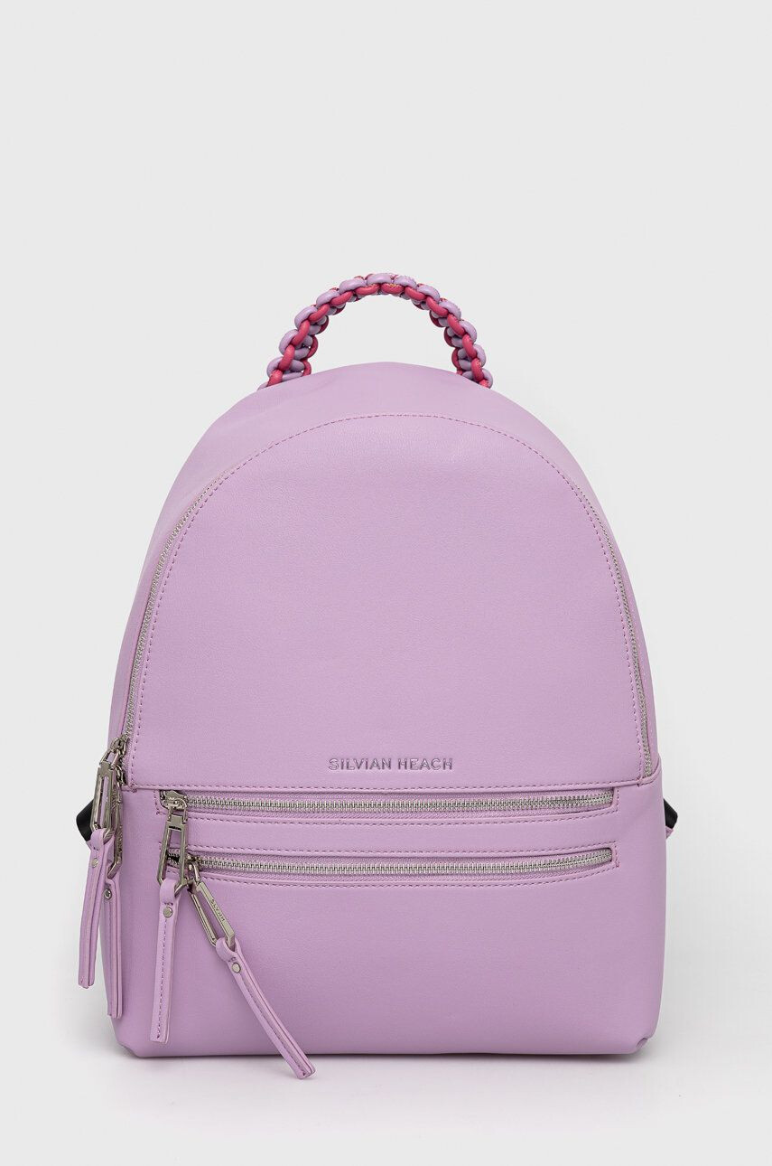 Silvian Heach rucsac femei culoarea violet mare neted - Pled.ro