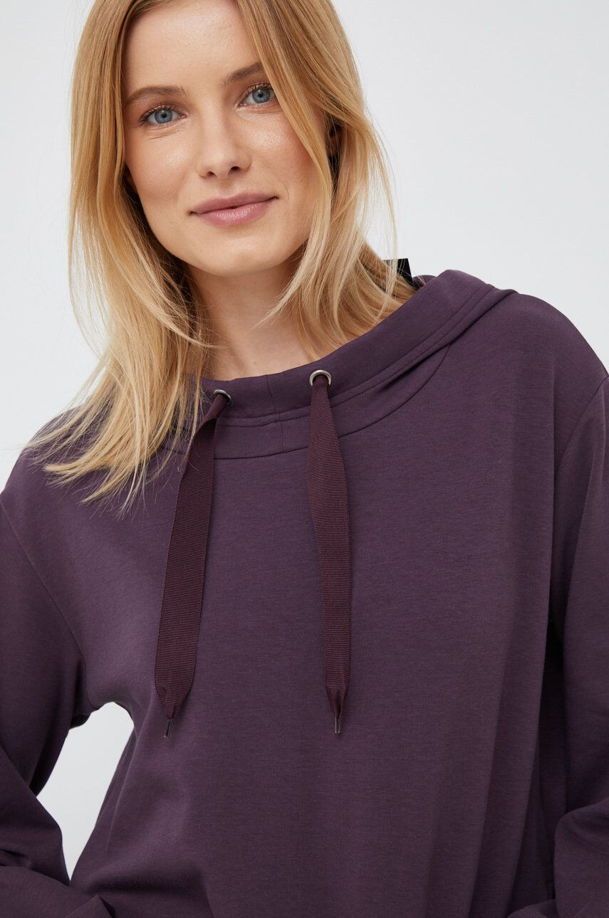 Sisley bluza femei culoarea violet neted - Pled.ro