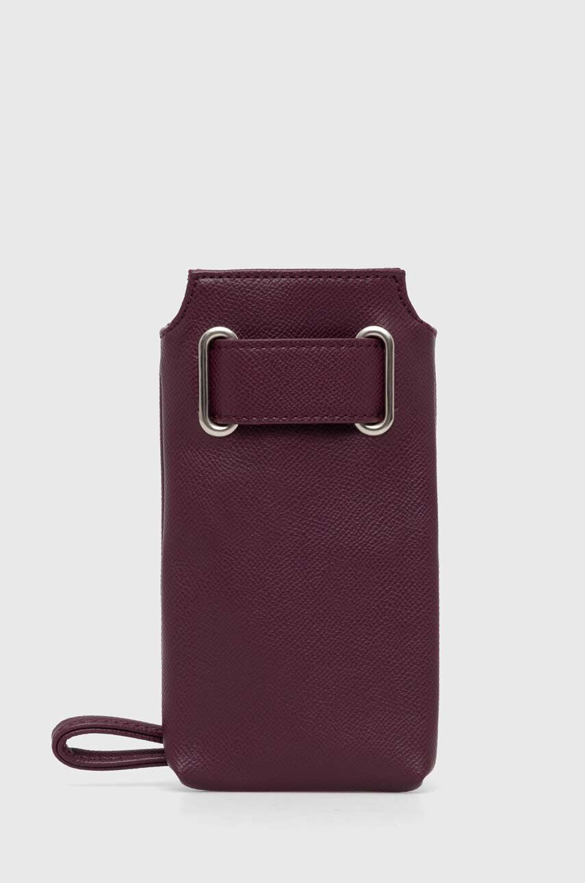 Sisley carcasa de telefon culoarea bordo - Pled.ro