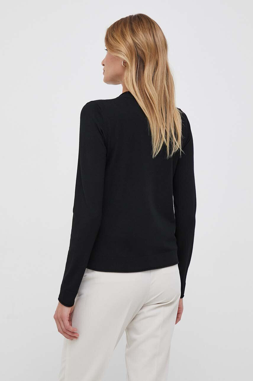 Sisley cardigan femei culoarea negru light - Pled.ro