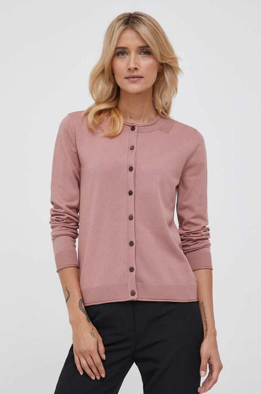 Sisley cardigan femei culoarea roz light - Pled.ro