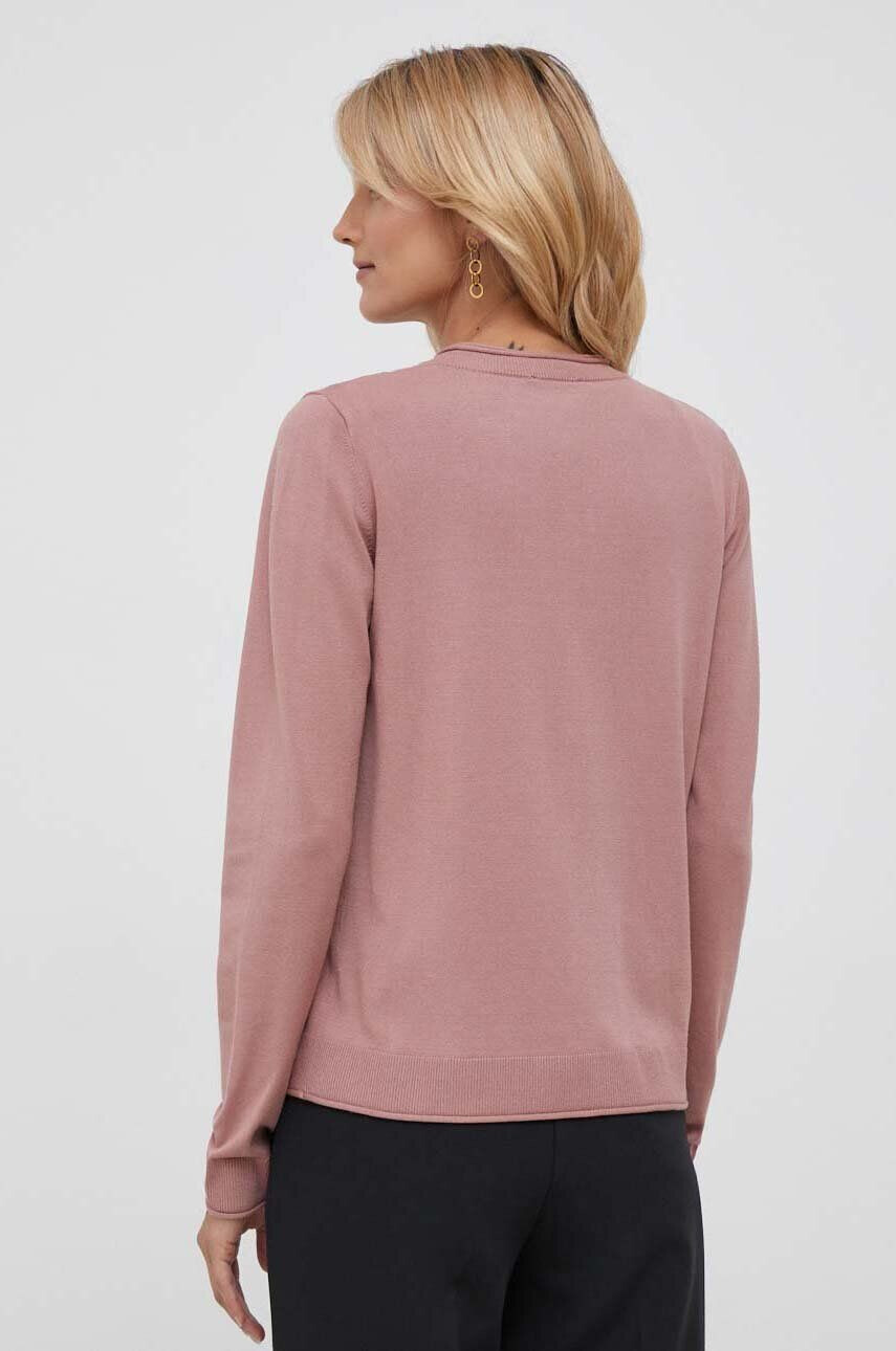 Sisley cardigan femei culoarea roz light - Pled.ro