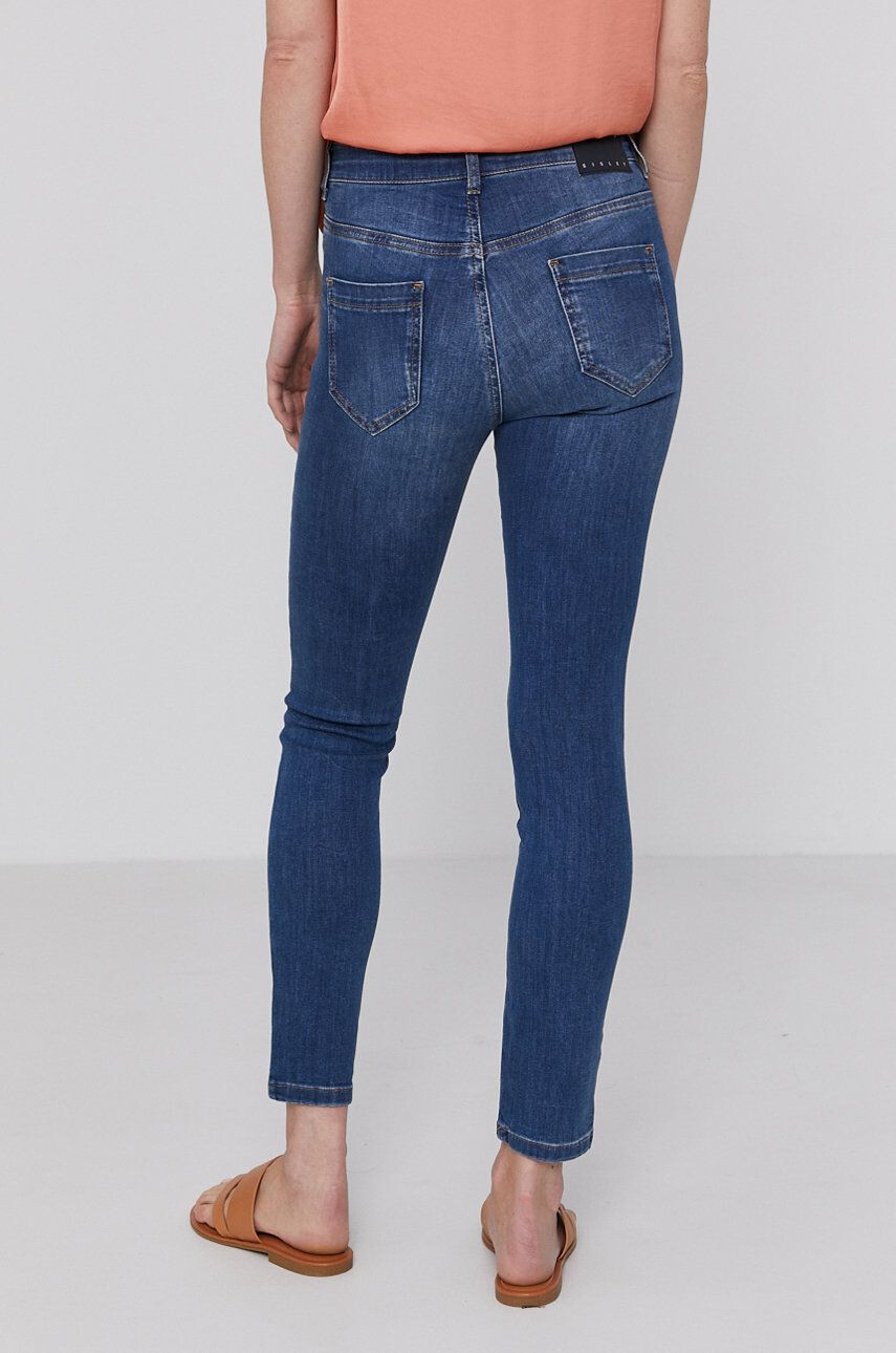 Sisley jeansi Papeete femei medium waist - Pled.ro