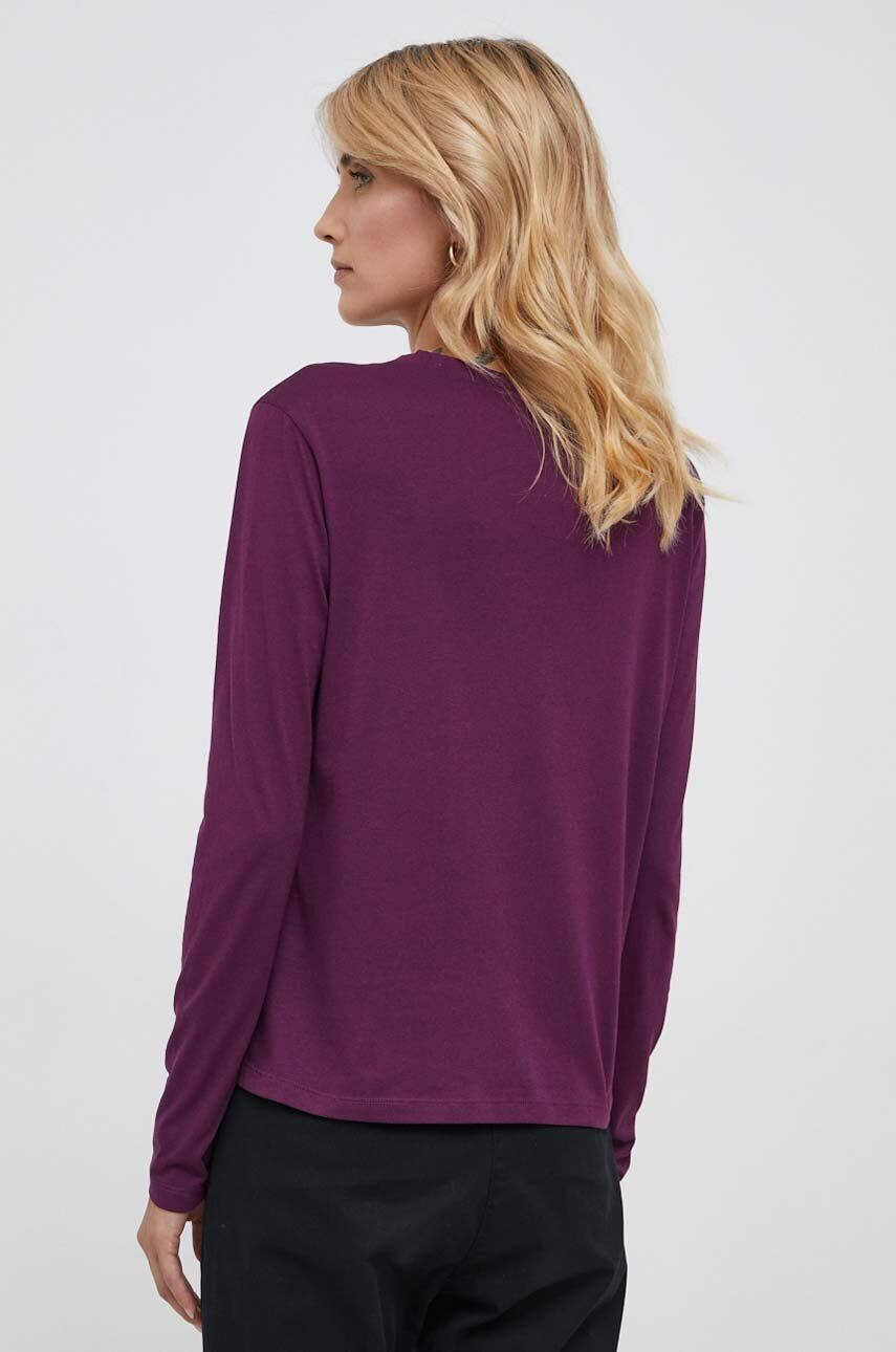 Sisley longsleeve femei culoarea violet - Pled.ro