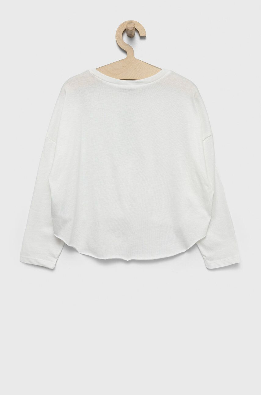 Sisley longsleeve din bumbac pentru copii - Pled.ro