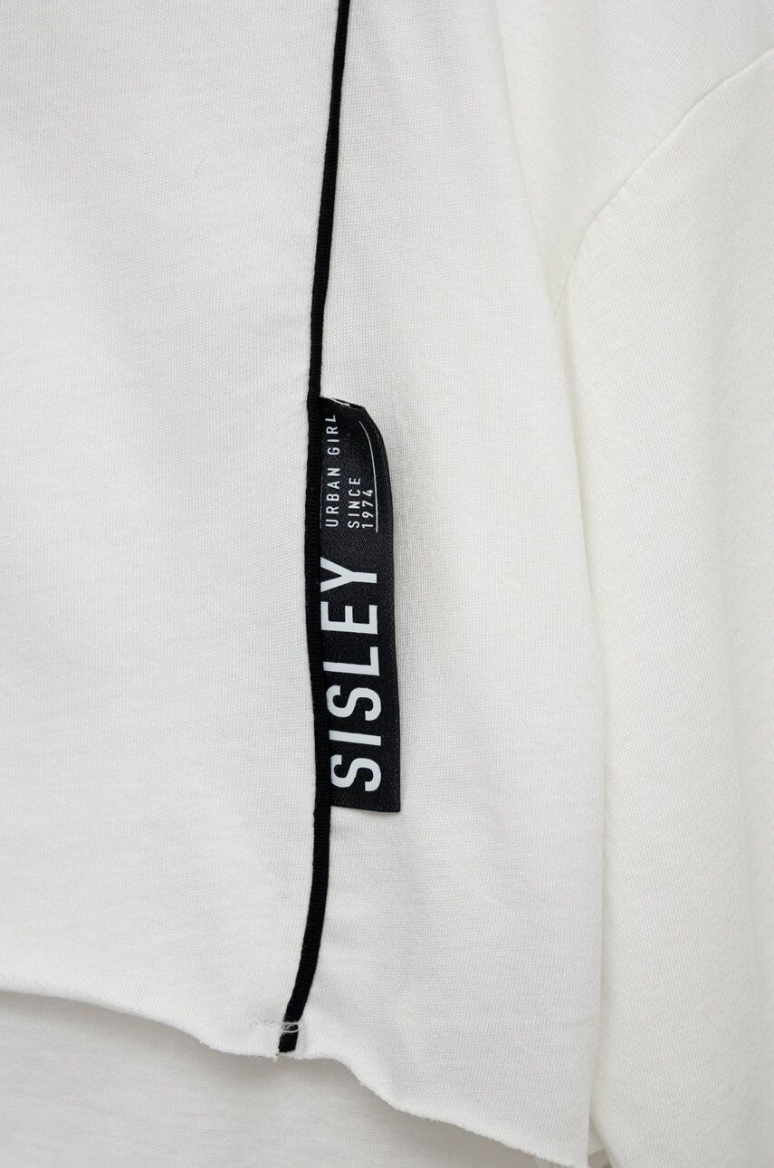 Sisley longsleeve din bumbac pentru copii - Pled.ro