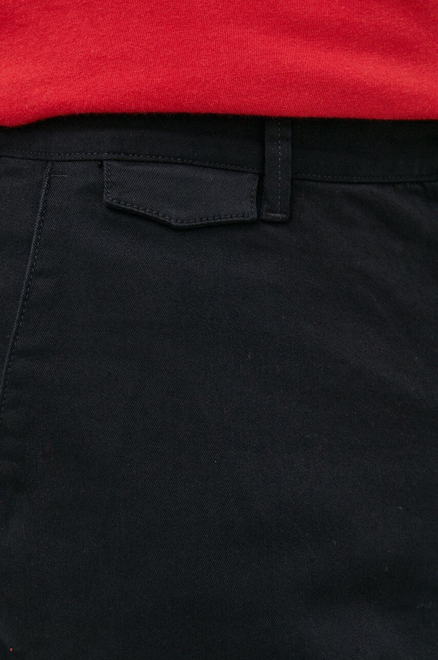 Sisley pantaloni barbati culoarea negru mulata - Pled.ro