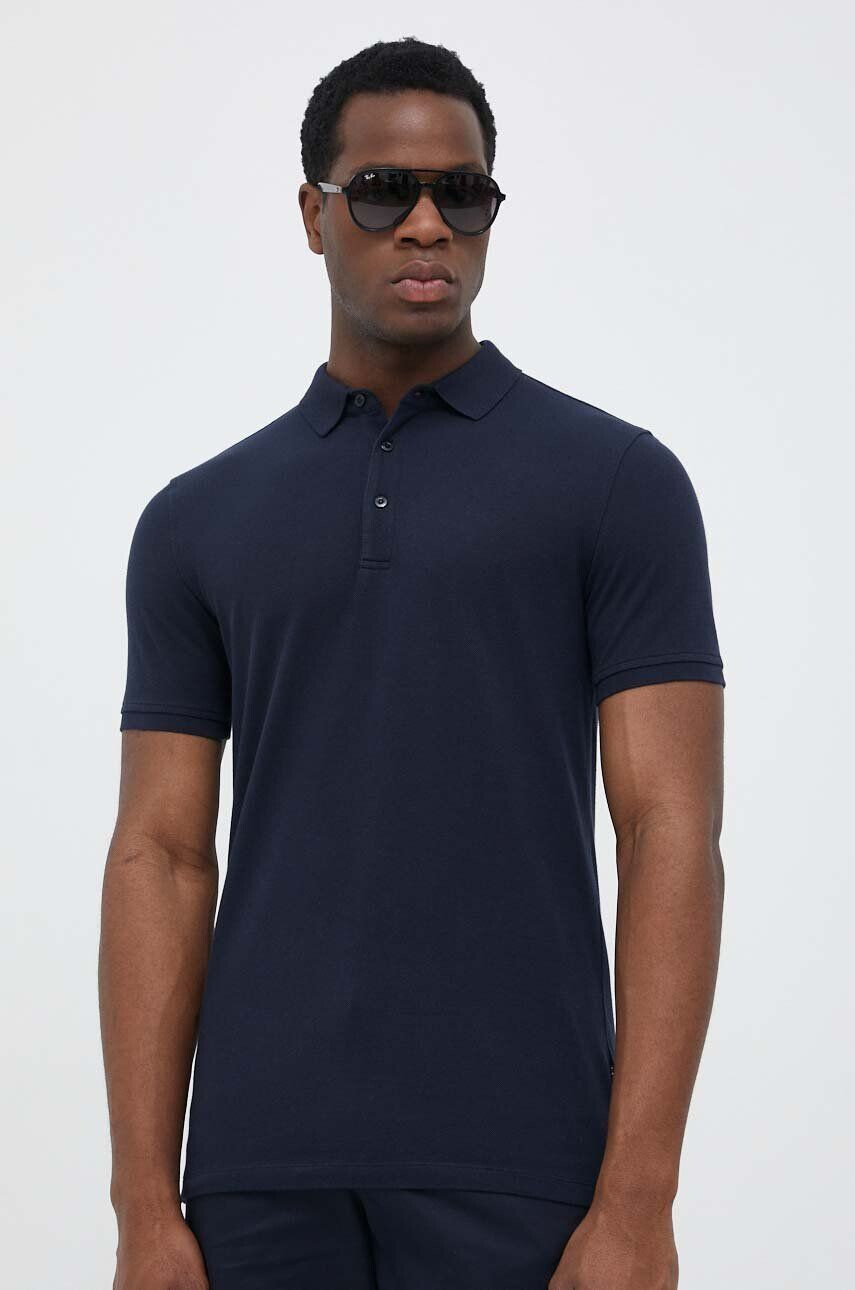 Sisley polo de bumbac - Pled.ro