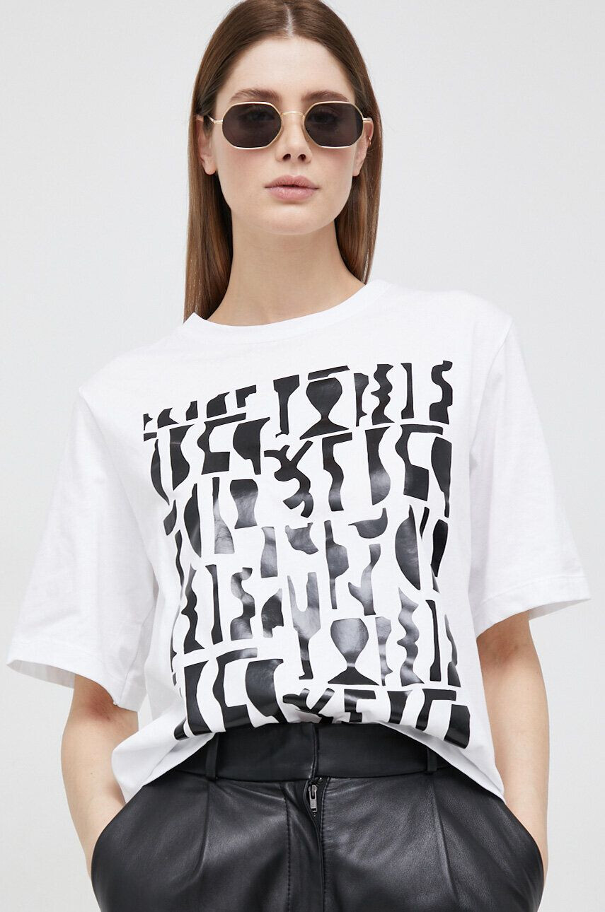 Sisley tricou din bumbac - Pled.ro