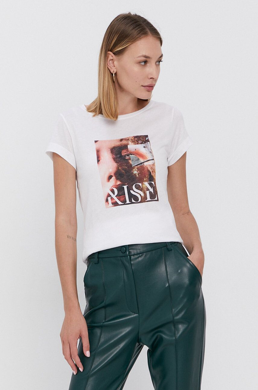 Sisley Tricou din bumbac - Pled.ro