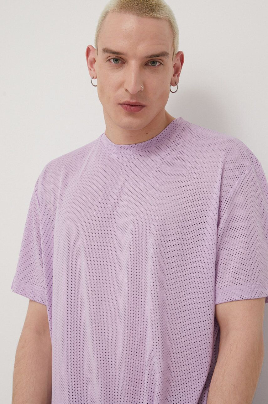 Sixth June tricou barbati culoarea violet cu imprimeu - Pled.ro