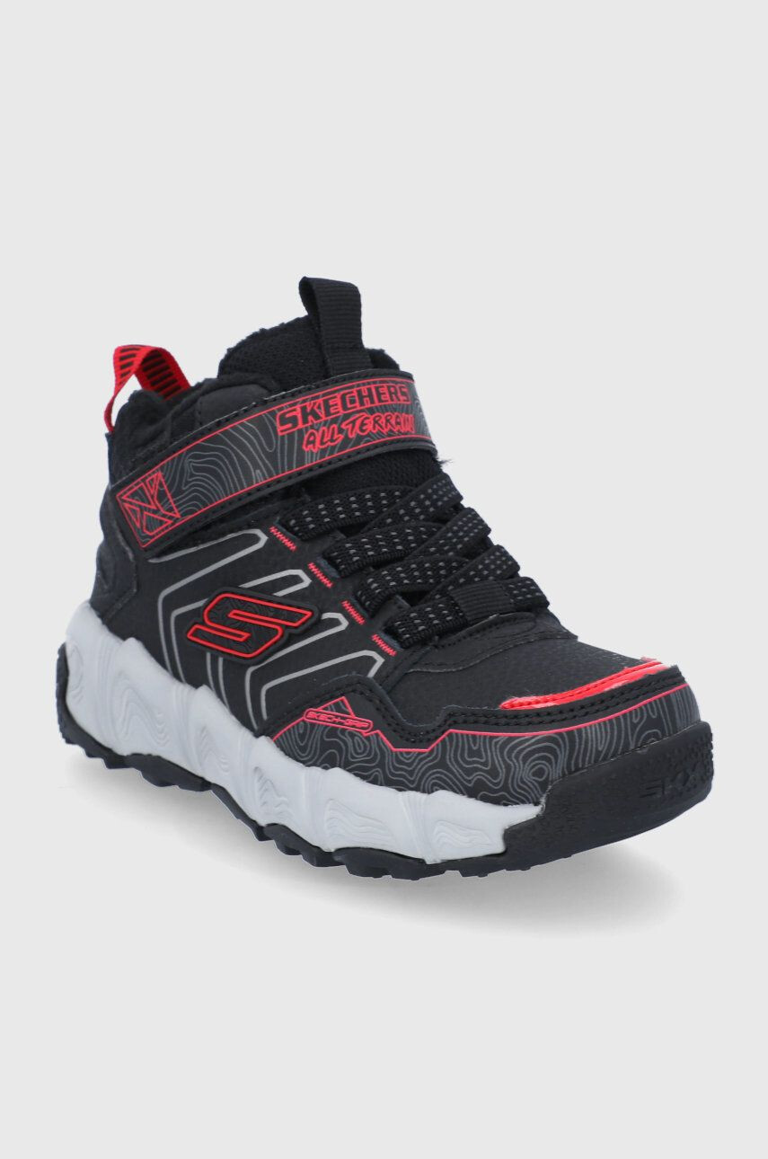 Skechers pantofi copii culoarea portocaliu - Pled.ro