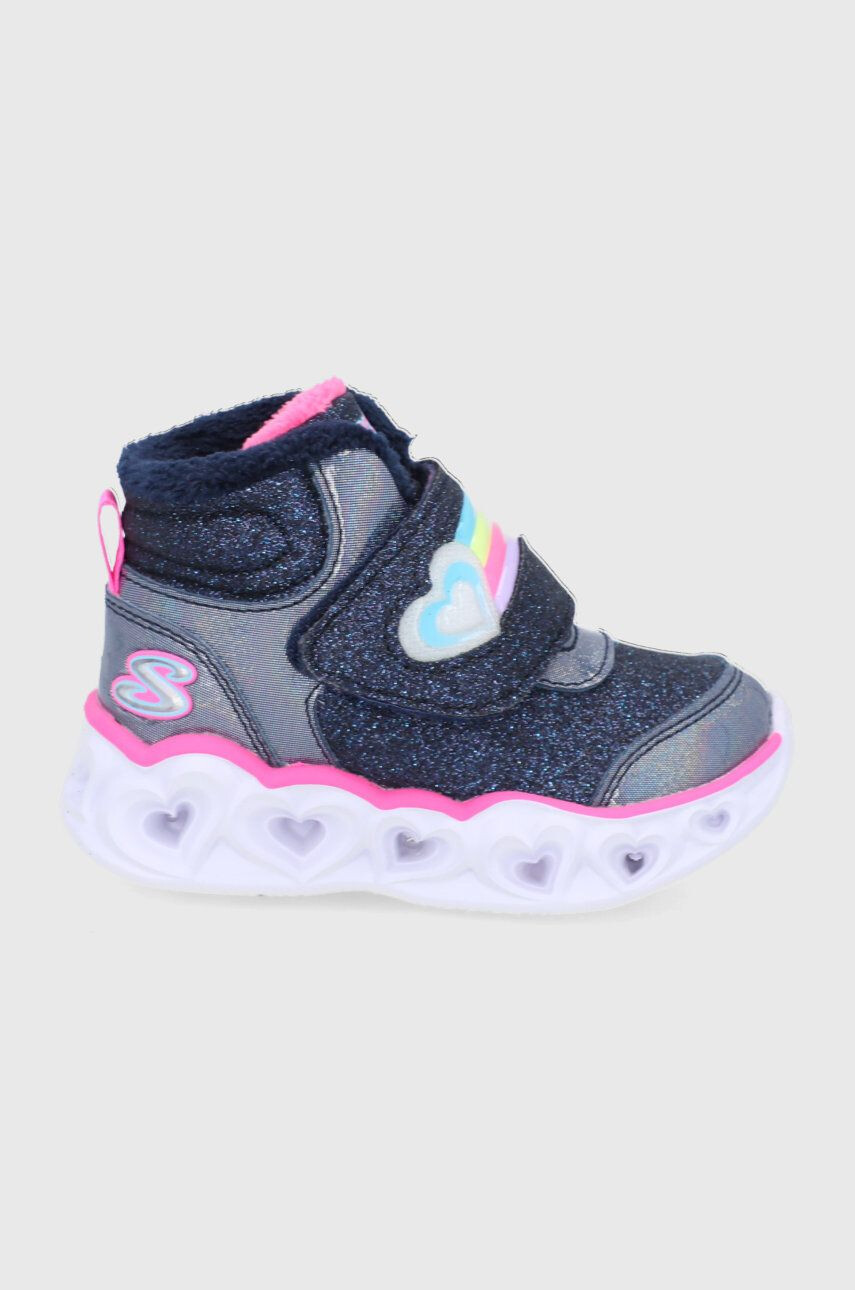 Skechers Pantofi copii culoarea albastru marin - Pled.ro