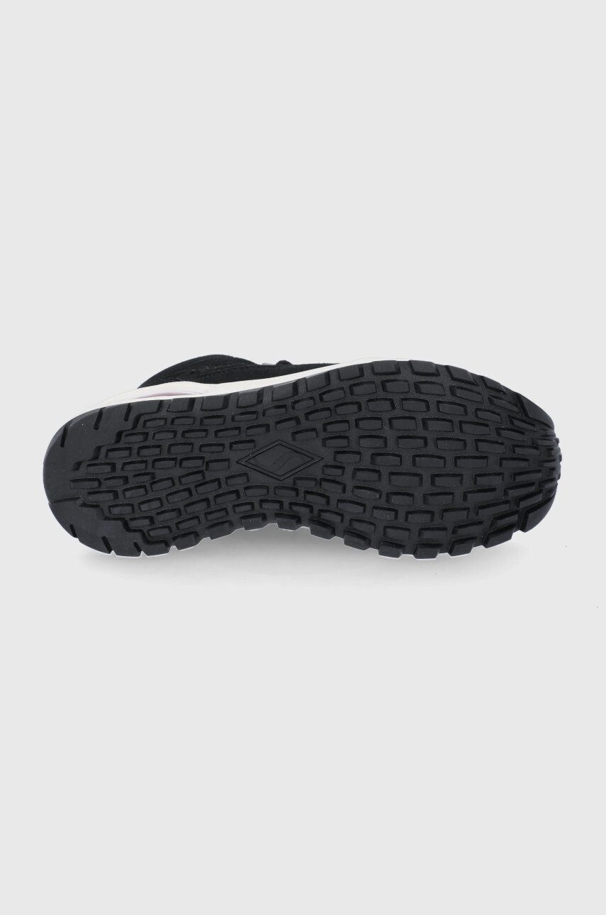 Skechers Pantofi de piele întoarsă culoarea negru - Pled.ro