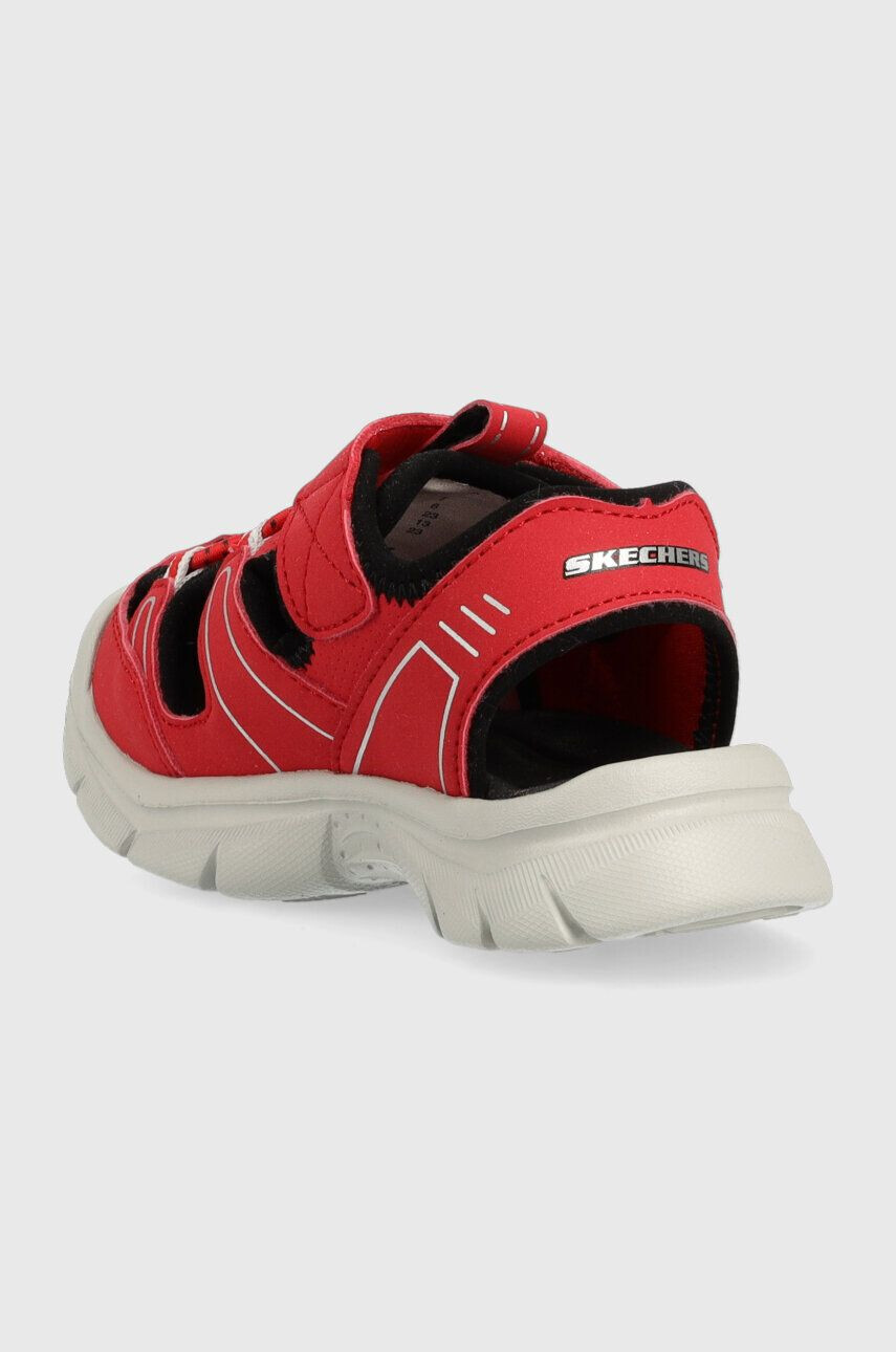 Skechers sandale copii culoarea rosu - Pled.ro