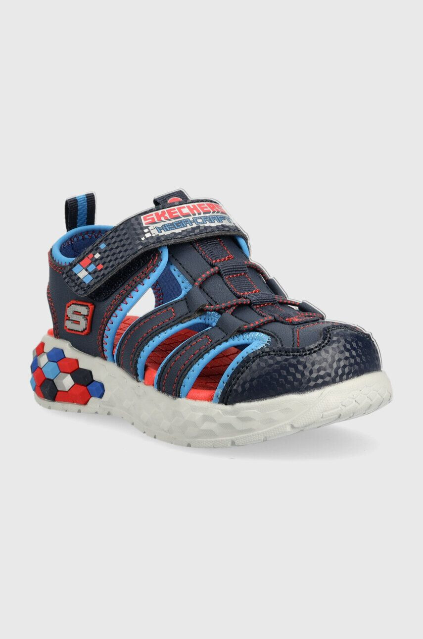 Skechers sandale copii Mega Splash 2.0 culoarea albastru marin - Pled.ro