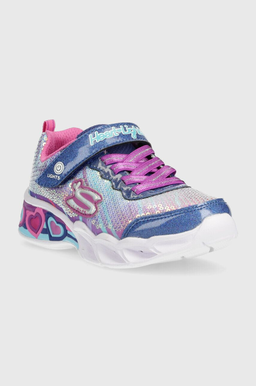 Skechers sneakers pentru copii culoarea albastru marin - Pled.ro